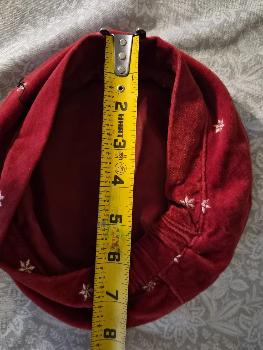 OshKosh B'gosh Red Velvet Dress with Matching Hat